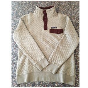 Patagonia quilted snap-t quarter pullover